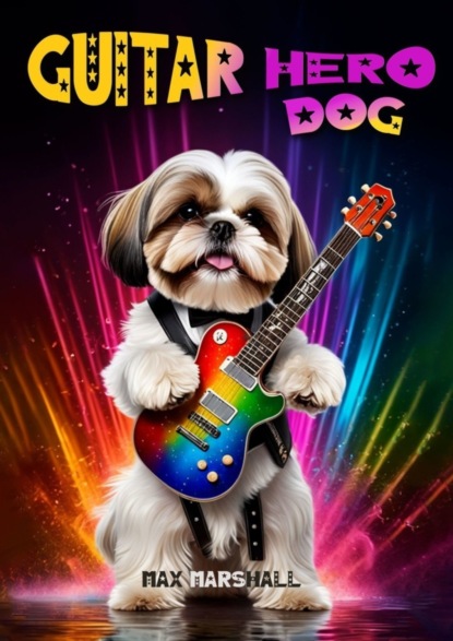 Guitar Hero Dog
