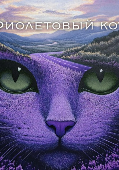 Фиолетовый кот
