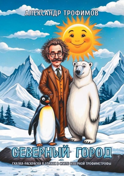 Северный город. Сказка-раскраска в стихах в стиле северной трофимстрофы