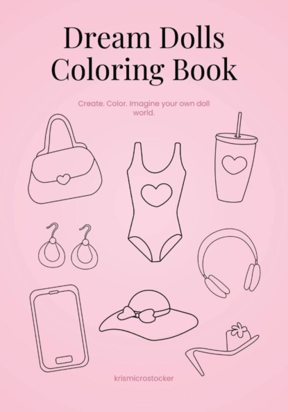 Dream dolls coloring book