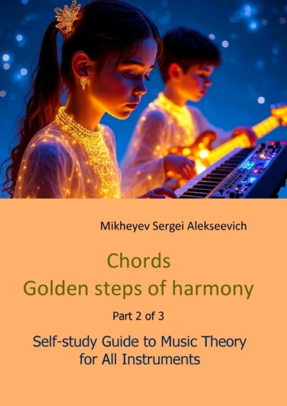 Chords. Golden steps of harmony. Part 2. Self-study guide to music theory for all instruments