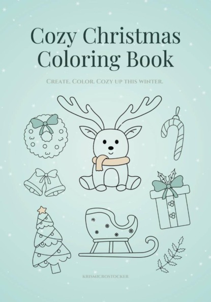 Cozy Christmas Coloring Book