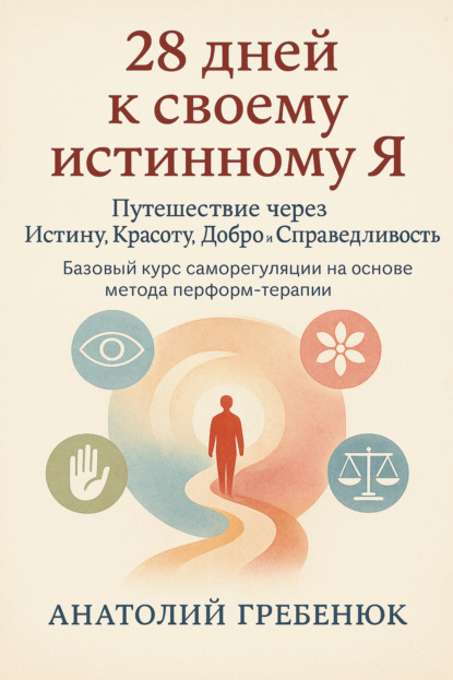 28 дней к своему истинному Я. Путешествие через Истину, Красоту, Добро и Справедливость. Базовый курс саморегуляции на основе метода перформ-терапии