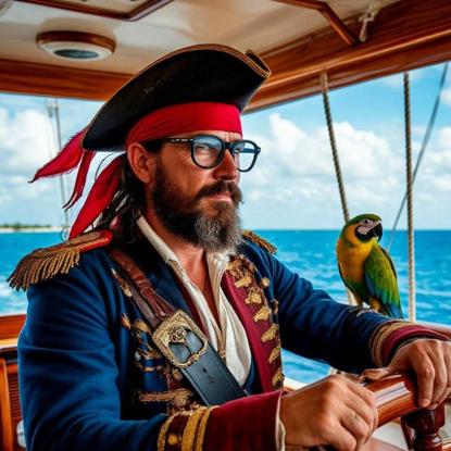 Сказка о капитане, который все-таки вышел в море.