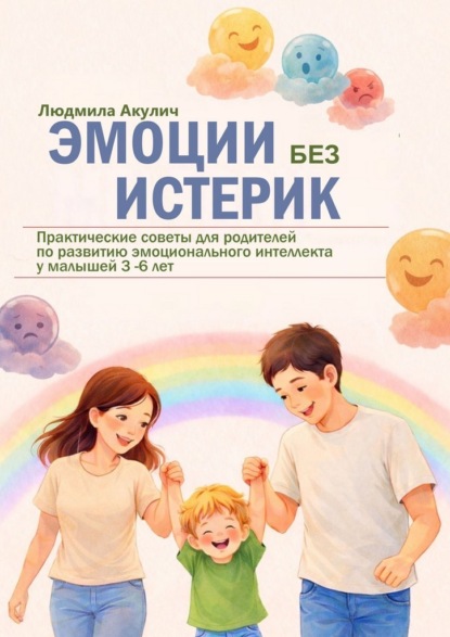 Эмоции без истерик. Практические советы для родителей по развитию эмоционального интеллекта у малышей 3 – 6 лет