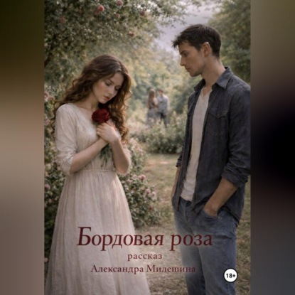 Бордовая роза