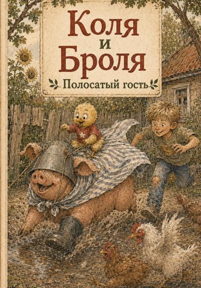 Коля и Броля. Полосатый гость.