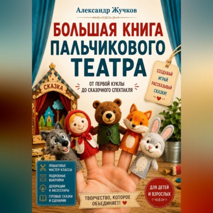 Большая книга пальчикового театра: от первой куклы до сказочного спектакля