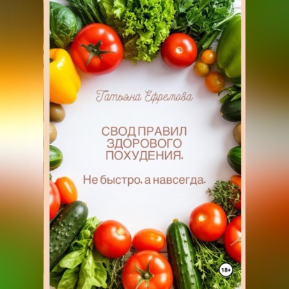 СВОД ПРАВИЛ ЗДОРОВОГО ПОХУДЕНИЯ. Не быстро, а навсегда.
