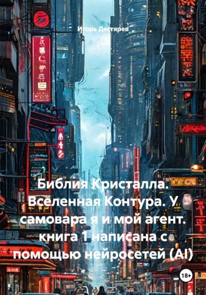 Библия Кристалла. Вселенная Контура. У самовара я и мой агент. книга 1 написана с помощью нейросетей (AI)