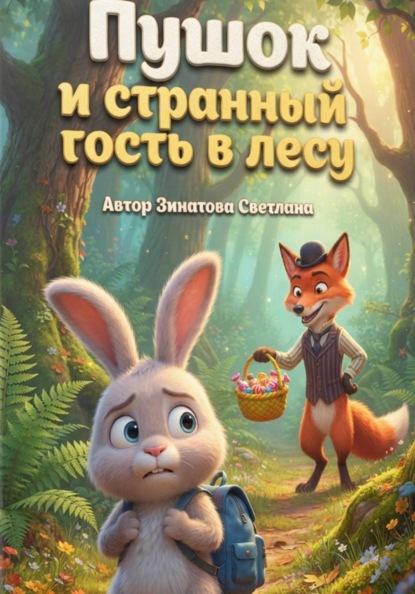 ПУШОК И СТРАННЫЙ ГОСТЬ В ЛЕСУ