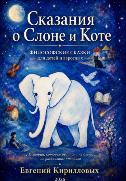 Сказания о Слоне и Коте. Философские сказки для детей и взрослых.