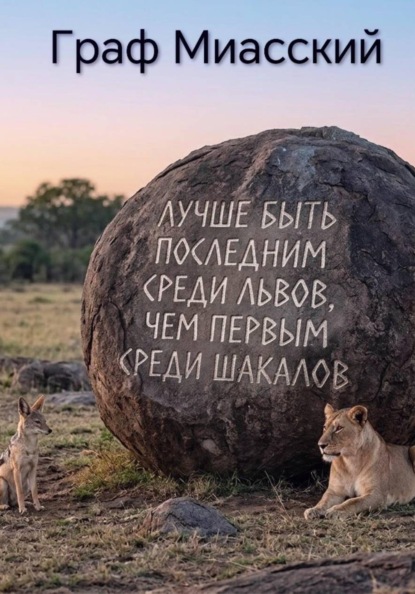 Лучше быть последним среди львов, чем первым среди шакалов