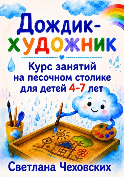 Дождик-художник. Курс занятий на песочном столике для детей 4-7 лет