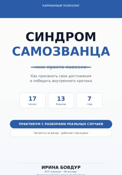 Карманный психолог. Синдром самозванца