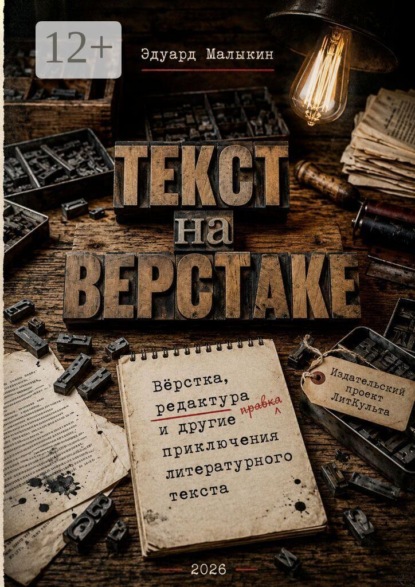 Текст на верстаке. Вёрстка, редактура и другие приключения литературного текста