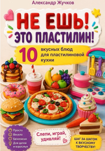 «Не ешь! Это пластилин! 10 вкусных блюд для пластилиновой кухни»