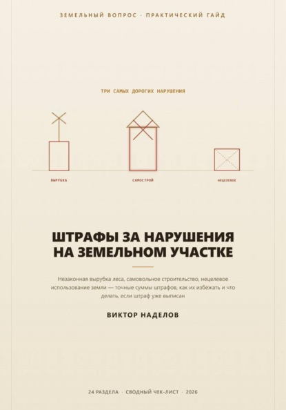 Штрафы за нарушения на земельном участке