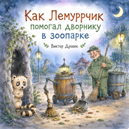 Как Лемуррчик помогал дворнику в зоопарке