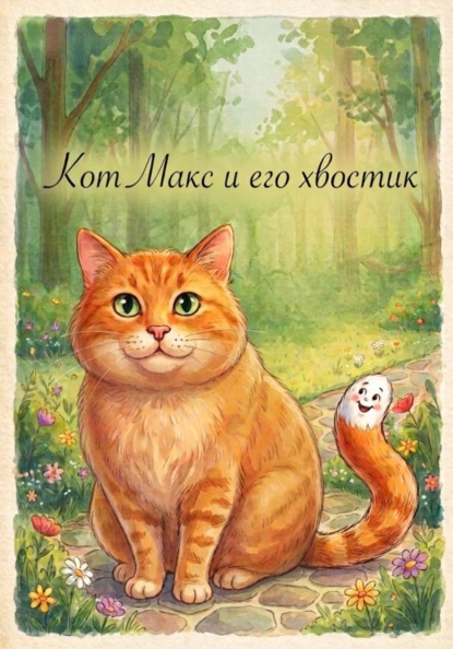 Кот Макс и его хвостик