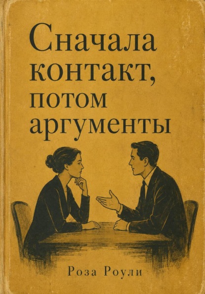 Сначала контакт, потом аргументы