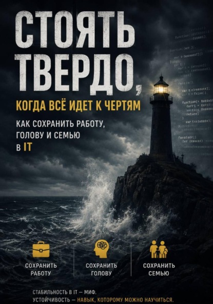 Стоять твердо, когда всё идет к чертям: Как сохранить работу, голову и семью в IT
