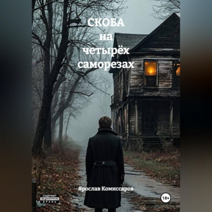 СКОБА на четырёх саморезах