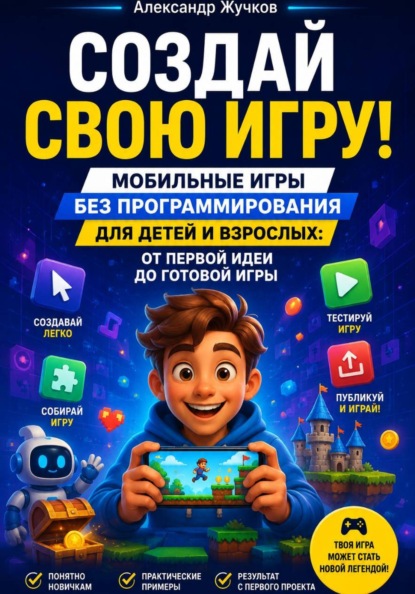 СОЗДАЙ СВОЮ ИГРУ! Мобильные игры без программирования для детей и взрослых: от первой идеи до готовой игры