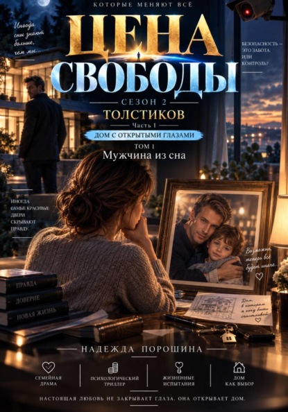 ЦЕНА СВОБОДЫ. СЕЗОН 2. Толстиков. Часть 1. Дом с открытыми глазами. ТОМ 1. Мужчина из сна