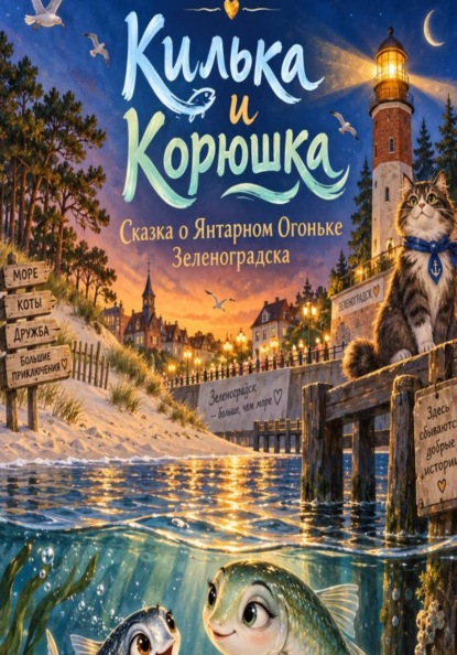 Килька и Корюшка. Сказка о Янтарном Огоньке Зеленоградска
