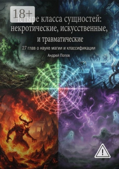 Четыре класса сущностей: некротические, искусственные и травматические