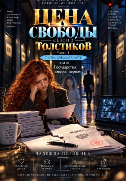 ЦЕНА СВОБОДЫ. СЕЗОН 2. Толстиков. Часть 4. Папка доказательств. Том 10. Государство поверит первому