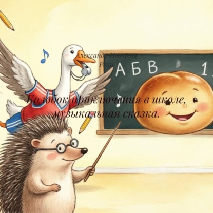 Колобок приключения в школе, музыкальная сказка.