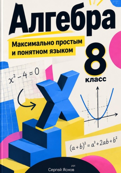 Алгебра. 8 класс. Максимально простым и понятном языком.
