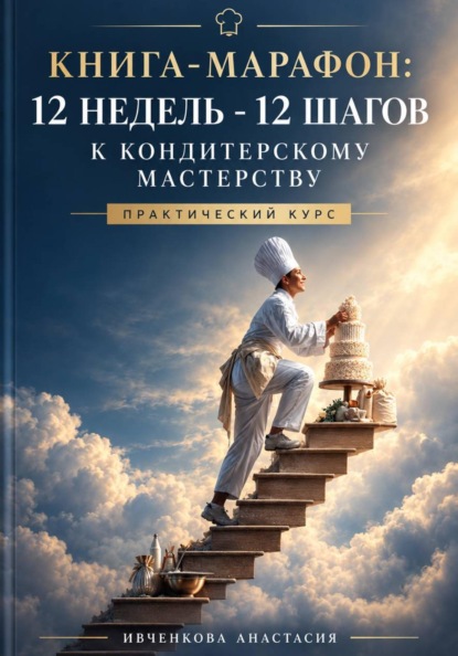 Книга-марафон: 12 недель - 12 шагов в кондитерскому мастерству