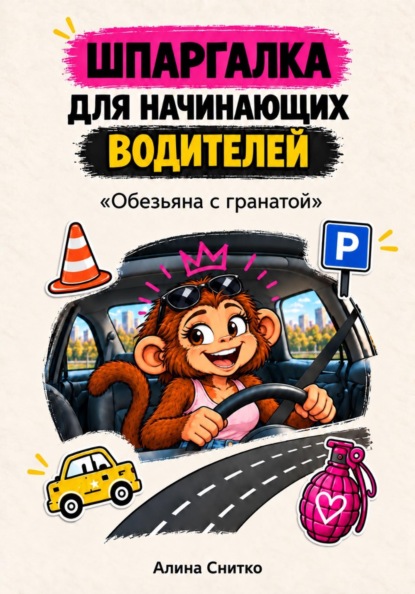 Шпаргалка для начинающих водителей «Обезьяна с гранатой»