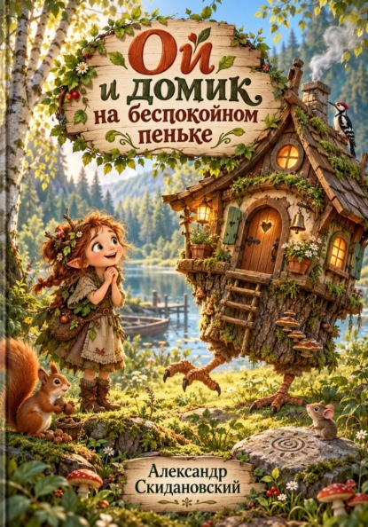 Ой и домик на беспокойном пеньке