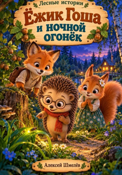 Ёжик Гоша и ночной огонёк
