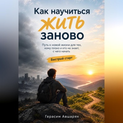 Как научиться жить заново. Быстрый старт. Путь к новой жизни для тех, кому плохо и кто не знает, с чего начать