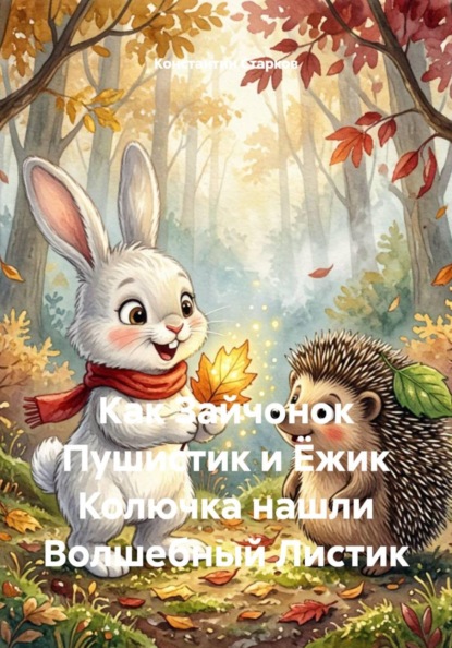 Как Зайчонок Пушистик и Ёжик Колючка нашли Волшебный Листик