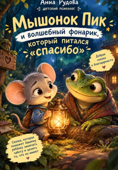 Мышонок Пик и волшебный фонарик, который питался от слова «спасибо»
