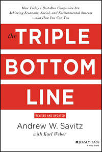 The Triple Bottom Line. How Today's Best-Run Companies Are Achieving Economic, Social and Environmental Success - and How You Can Too