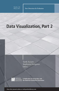 Data Visualization, Part 2. New Directions for Evaluation, Number 140