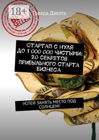 Стартап с нуля до 1 000 000 чистыми: 20 секретов прибыльного старта бизнеса. Успей занять место под солнцем!