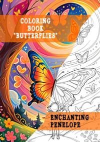 Coloring book «Butterflies»