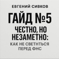 Гайд 5: честно, но незаметно: как не светиться перед ФНС