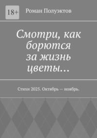 Смотри, как борются за жизнь цветы… Стихи 2025. Октябрь – ноябрь.