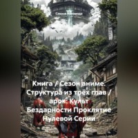 Книга / Сезон аниме. Структура из трёх глав / арок: Культ Бездарности Проклятие Нулевой Серии