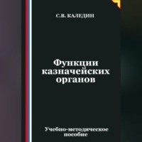Функции казначейских органов