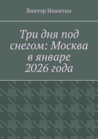 Три дня под снегом: Москва в январе 2026 года
